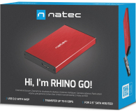 NATEC RHINO GO SATA 2.5" USB 3.0 Czerwona NKZ-1279 - 682348 - zdjęcie 6